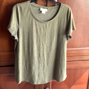 Olive green t shirt